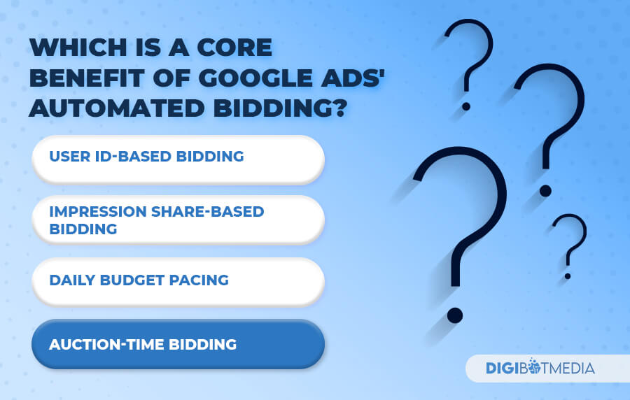 Which Of The Following Is A Core Benefit Of Google Ads' Automated Bidding